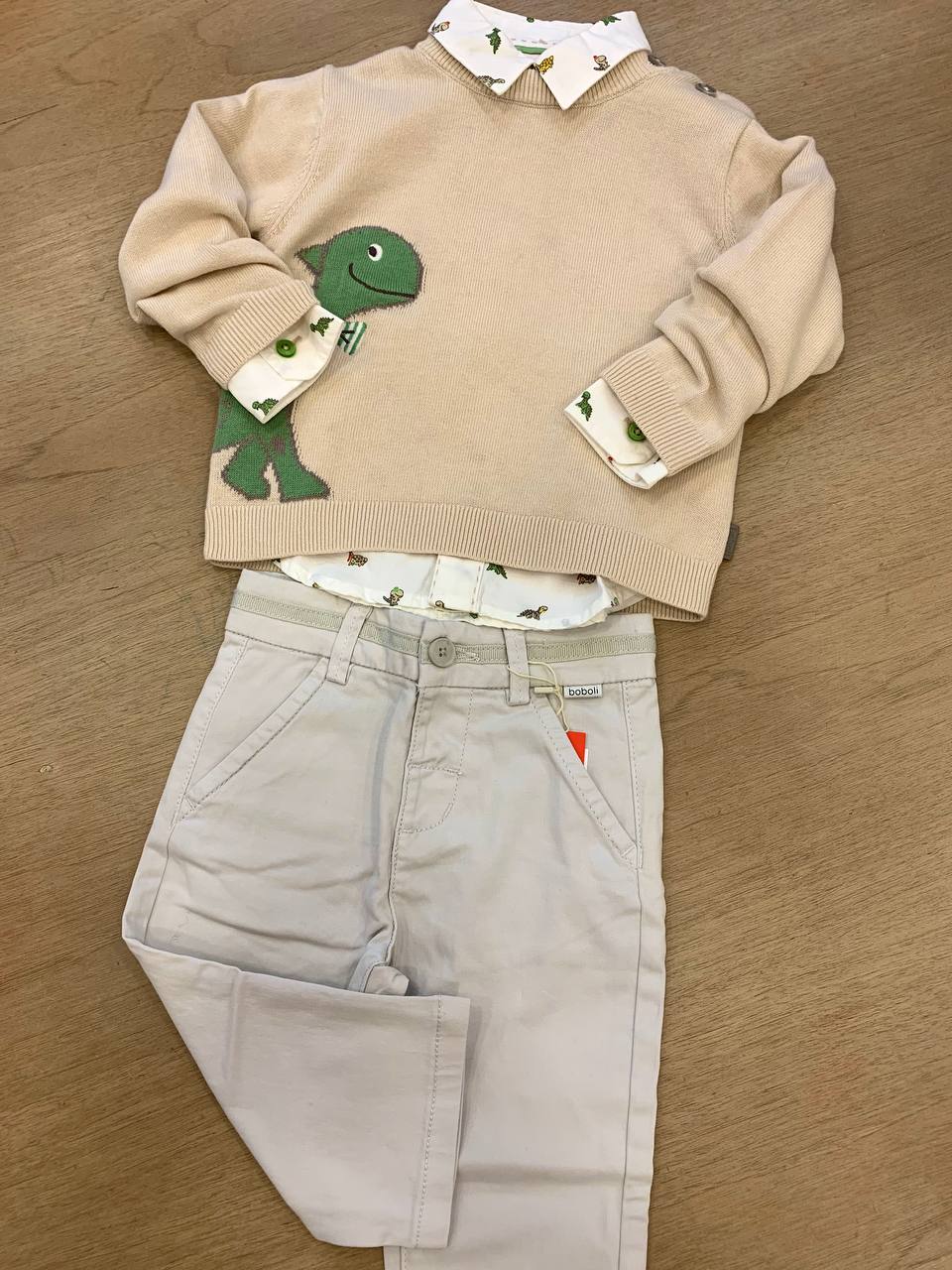 PANTALONE BEIGE BOBOLI