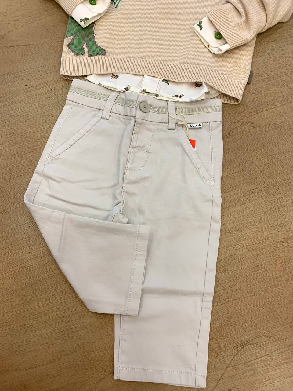PANTALONE BEIGE BOBOLI