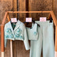 PANTALONE PEONIE VERDE ACQUA PETIT POSH