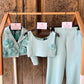PANTALONE PEONIE VERDE ACQUA PETIT POSH