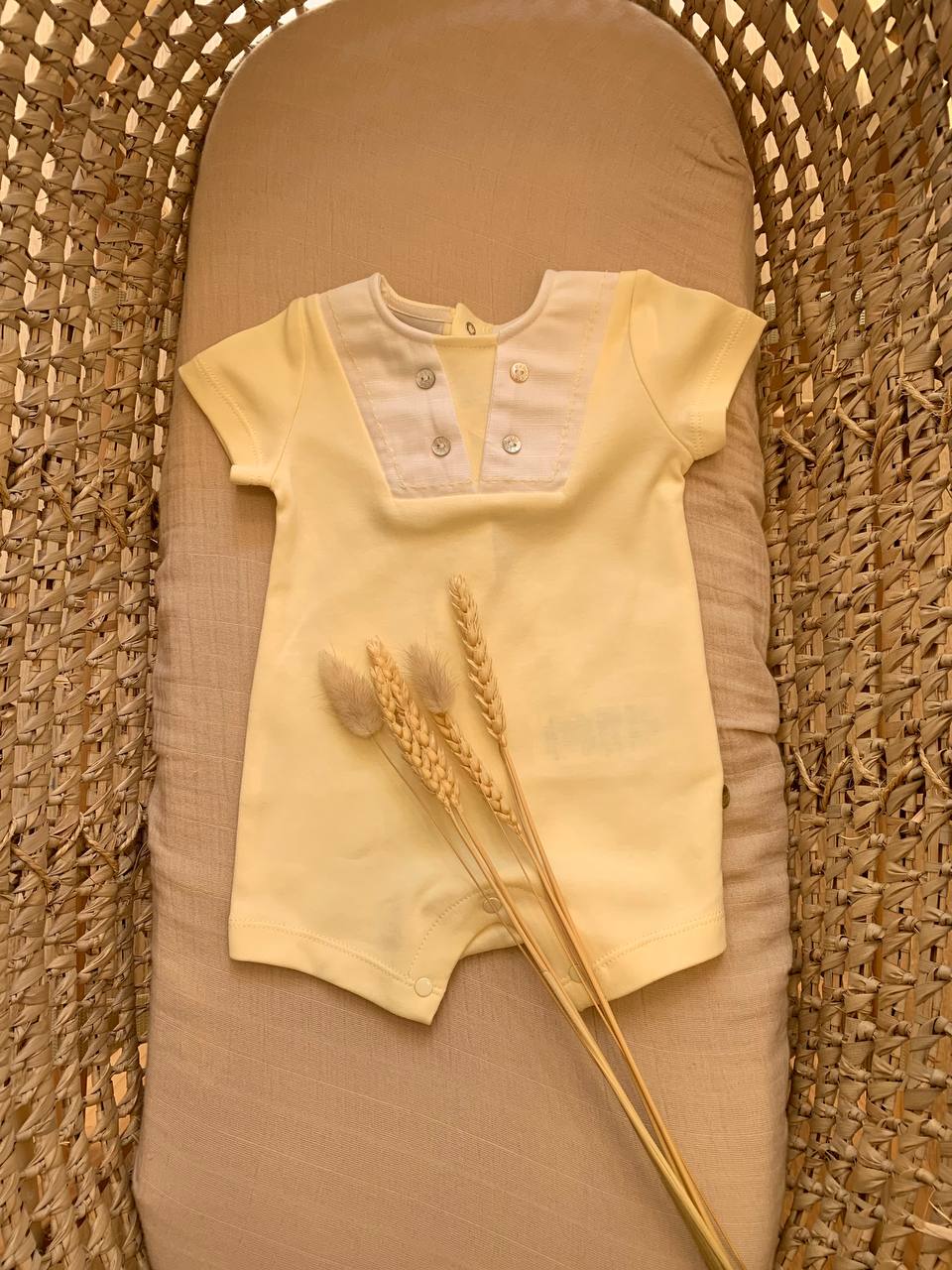 PAGLIACCETTO IN COTONE GIALLO PAZ RODRIGUEZ