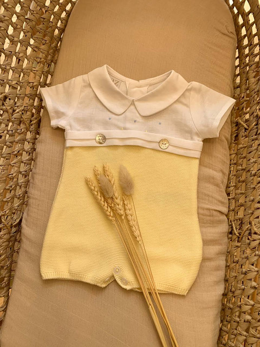 PAGLIACCETTO IN FILO GIALLO PAZ RODRIGUEZ