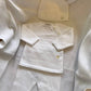 COORDINATO IN FILO BIANCO NIVEO PAZ RODRIGUEZ