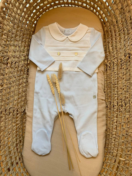 TUTINA IN COTONE CELESTE PAZ RODRIGUEZ