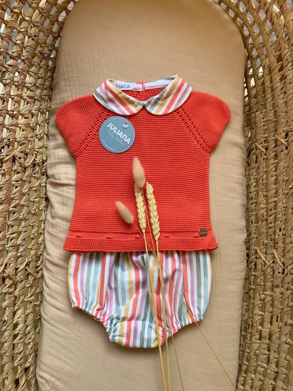 COMPLETO ARANCIONE JULIANA