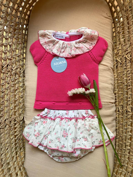 PAGLIACCETTO IN FILO FUCSIA JULIANA