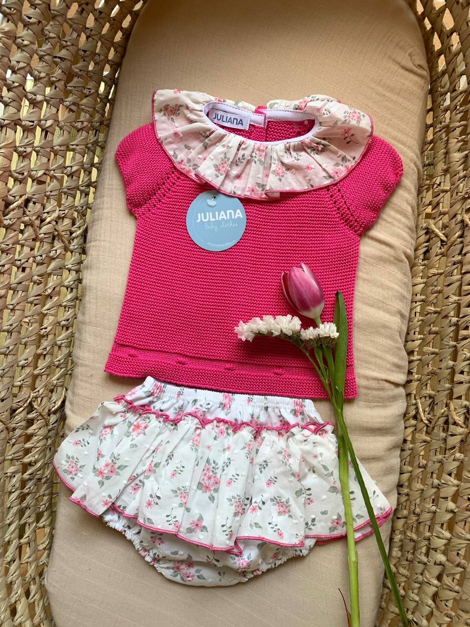 PAGLIACCETTO IN FILO FUCSIA JULIANA