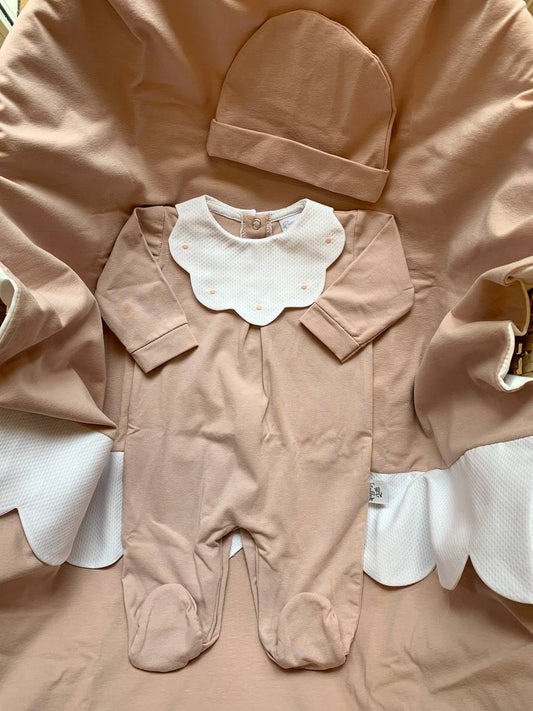 COORDINATO CIPRIA JERSEY NUVOLA PAPPA E LATTE