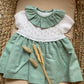ABITINO IN FILO VERDE BABY FASHION