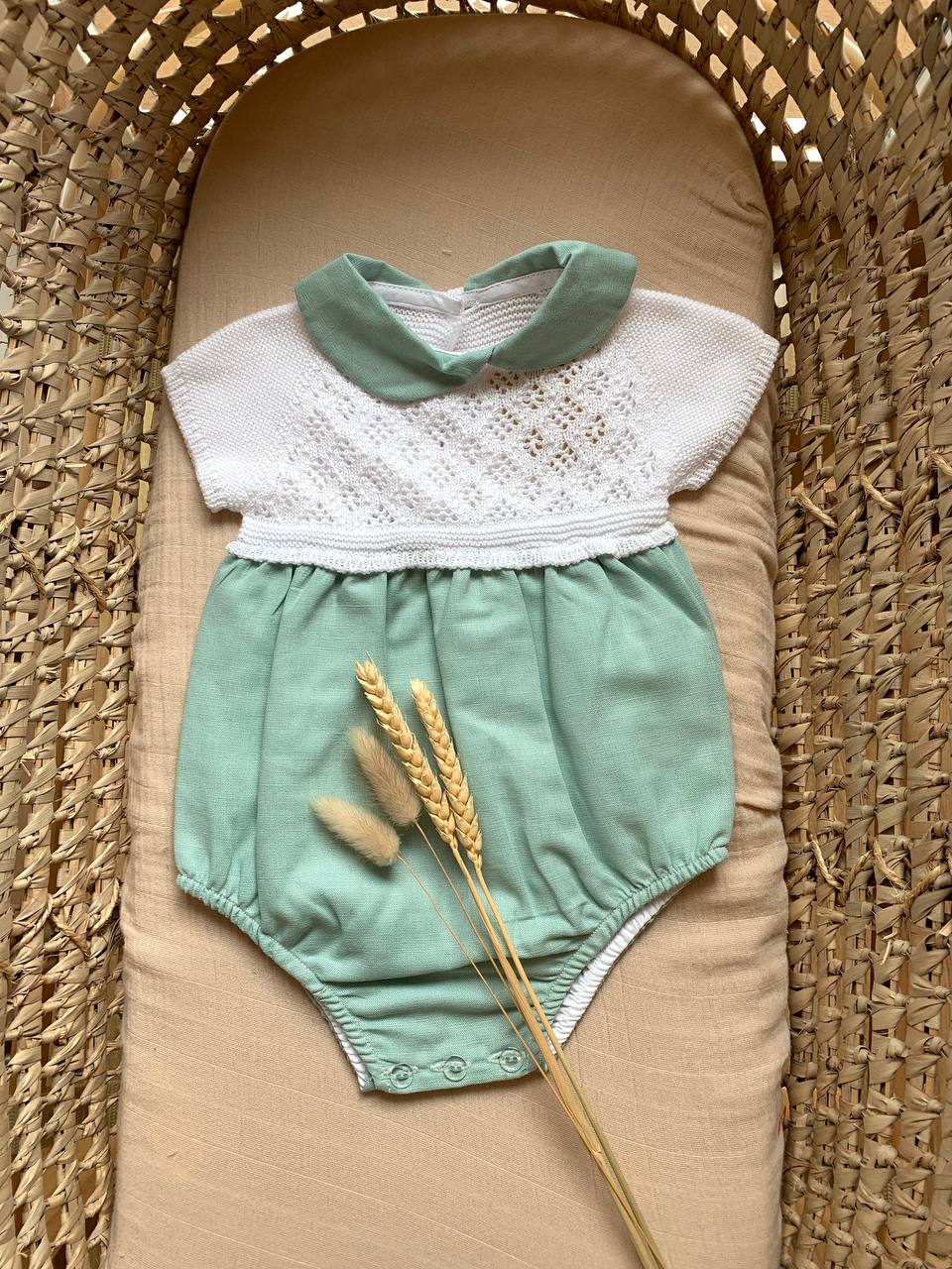 PAGLIACCETTO IN FILO  VERDE BABY FASHION