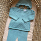 TUTINA SPEZZATA IN FILO VERDE BABY FASHION