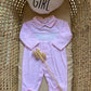 TUTINA ROSA IN COTONE PUNTO SMOCK BABY FASHION