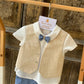 COMPLETO PANTALONCINO CAMICIA E PAPILLION CELESTE MARTAYPAULA