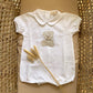 PAGLIACCETTO BIANCO CON ORSETTO BABY GI