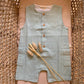SALOPETTE TUTINA VERDE BABY GI