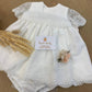 VESTITO BATTESIMALE  BIANCO NISERET