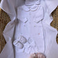 COORDINATO TULIPANI BIANCO BABY LORD