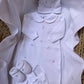 COORDINATO TULIPANI BIANCO BABY LORD