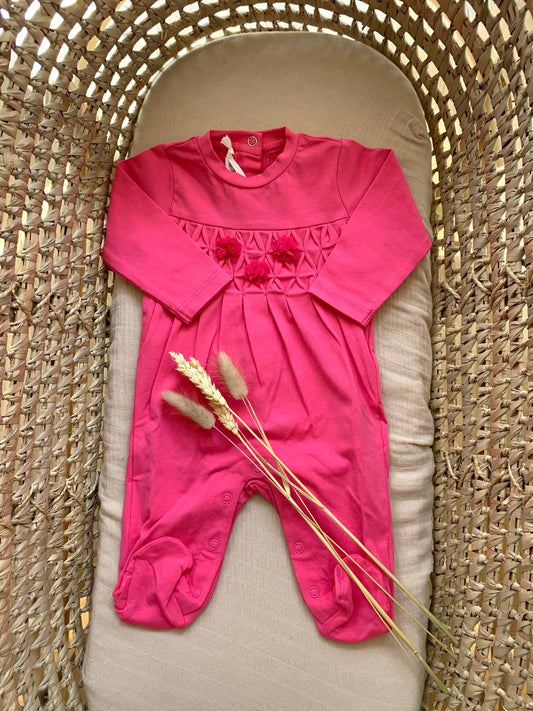 TUTINA IN COTONE FUCSIA MINIBANDA