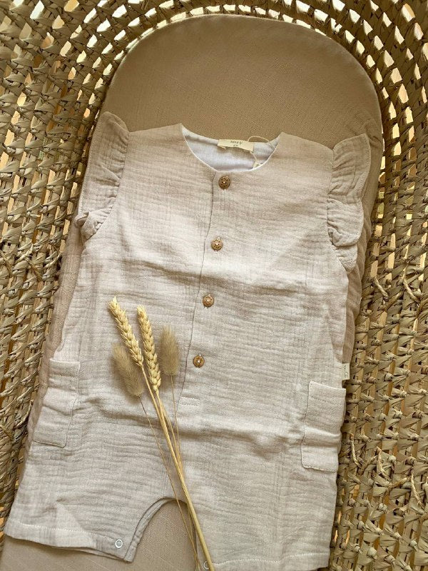 SALOPETTE TUTINA BEIGE BABY GI