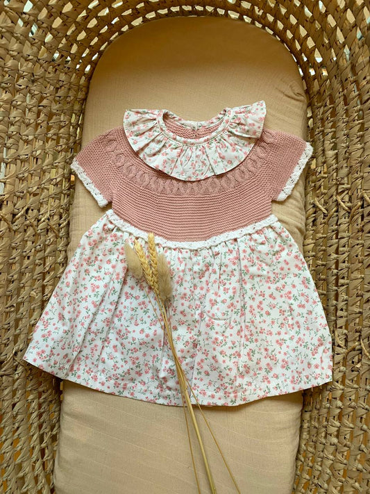 ABITINO FIORELLINI ROSA BABY FASHION
