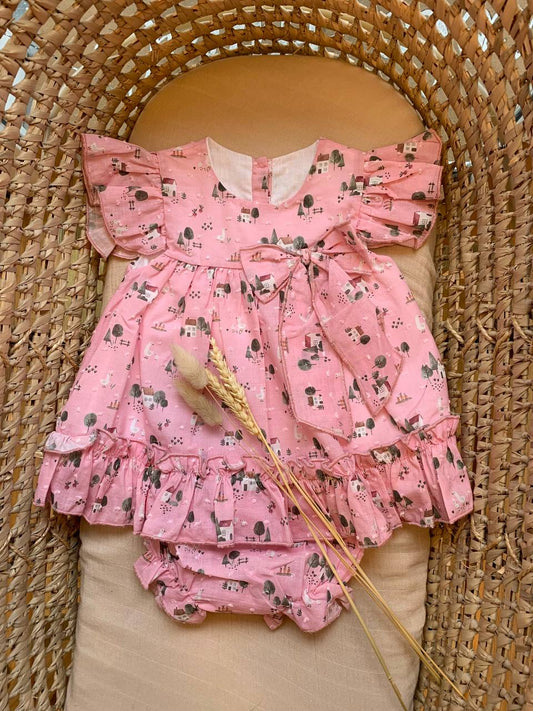 PAGLIACCETTO ROSA NATURA BABY FASHION