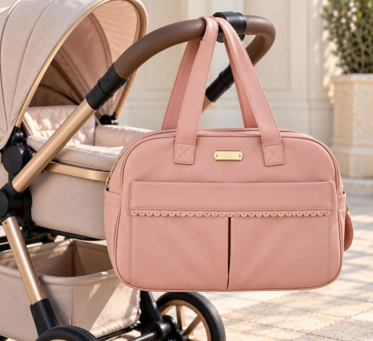 BORSA MAMMA CHIC ROSA CIPRIA BAGYLU