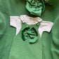 SALOPETTE E BODY IN FILO VERDE CONDOR