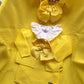 CARDIGAN IN FILO GIALLO CONDOR