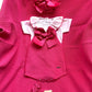 SALOPETTE E BODY IN FILO FUCSIA CONDOR