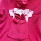 SALOPETTE E BODY IN FILO FUCSIA CONDOR