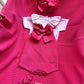 SALOPETTE E BODY IN FILO FUCSIA CONDOR
