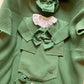 CARDIGAN IN FILO VERDE CONDOR