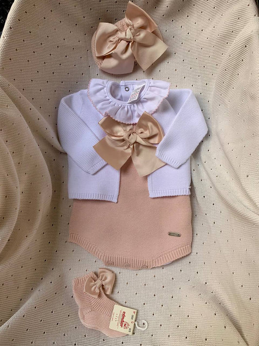 CARDIGAN IN FILO BIANCO CONDOR