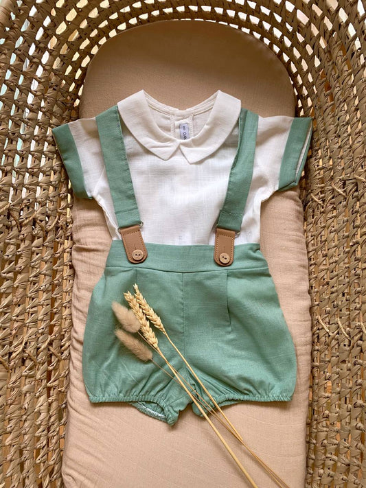 SALOPETTE VERDE CALAMARO