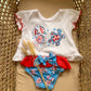 COMPLETO T-SHIRT TARTARUGA E GRANCHIO CON COSTUME CALAMARO