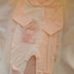 COORDINATO NASCITA ROSA CARROZZINA FIRST BABY