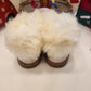 stivaletto rosa con peluche Rizitos