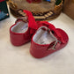 SCARPA ROSSA LUCIDA CON FIOCCO INDICE