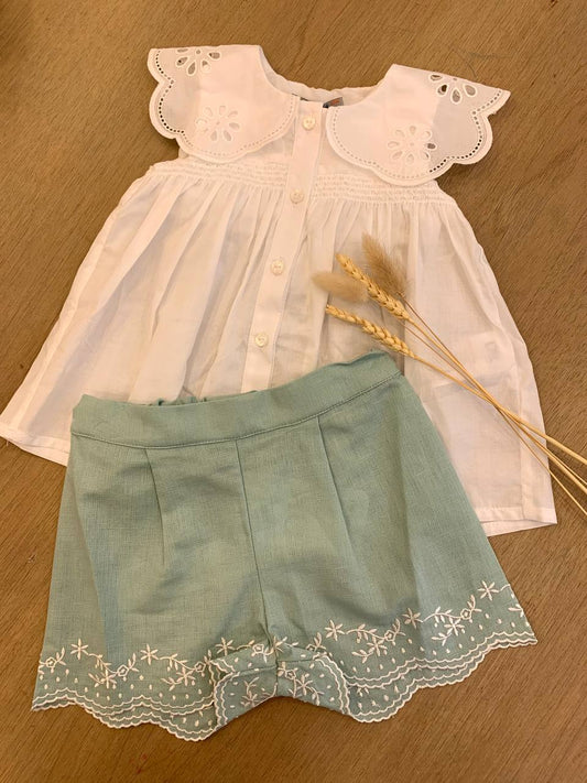CAMICIA BIANCA PIZZO SAN GALLO DR. KID