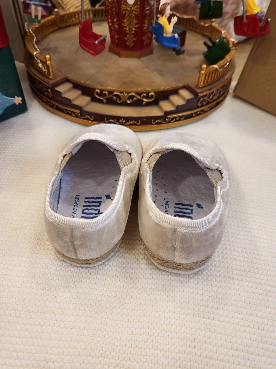 MOCASSINO IN VELLUTO BEIGE INDICE