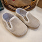 MOCASSINO IN VELLUTO BEIGE INDICE
