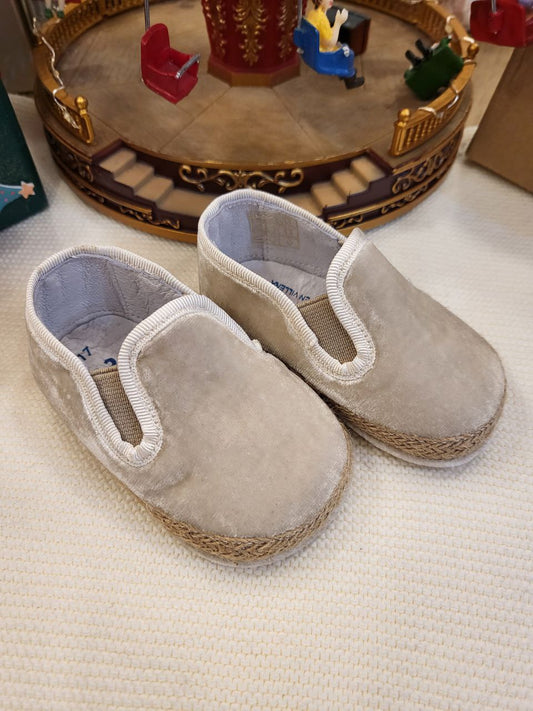 MOCASSINO IN VELLUTO BEIGE INDICE