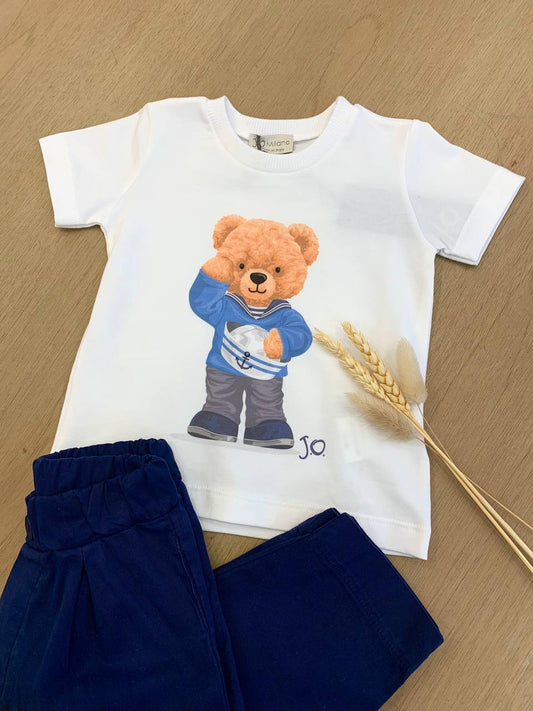 T-SHIRT ORSO MARINAIO JO MILANO