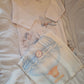 COORDINATO NASCITA AZZURRO CONIGLIO AVIATORE FIRST BABY