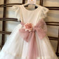 ABITO TULLE CON FIORE DAMINA