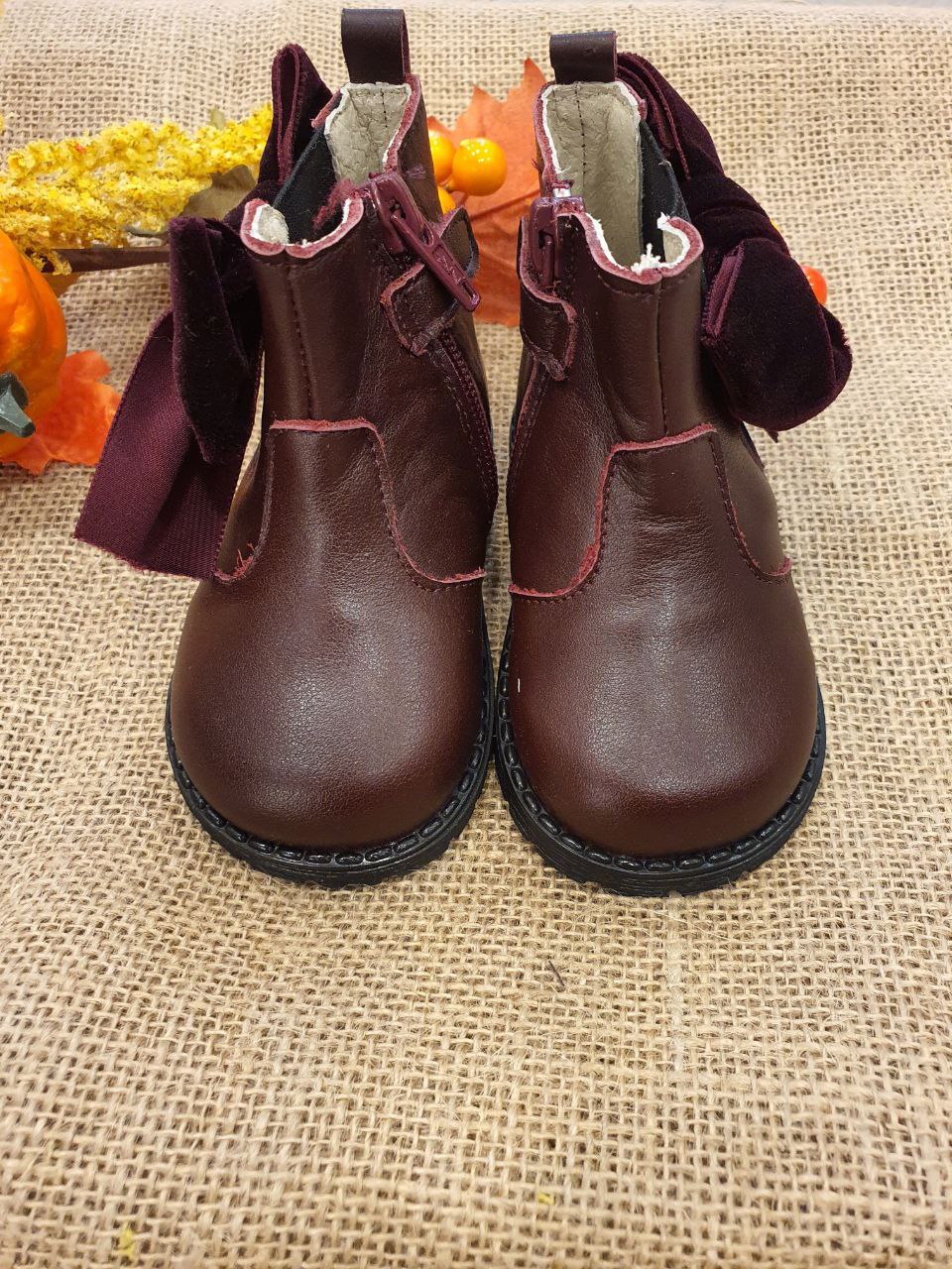 STIVALETTO CON FIOCCO BORDEAUX PANYNO