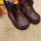 STIVALETTO CON FIOCCO BORDEAUX PANYNO
