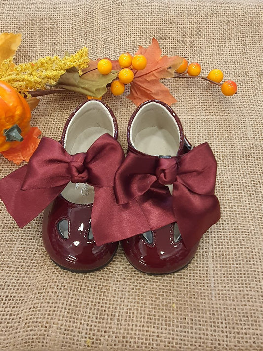 OCCHIELLO LUCIDO CON FIOCCO BORDEAUX PANYNO