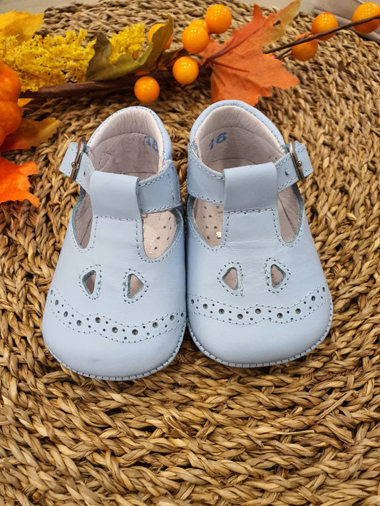 OCCHIELLO CON RICAMI AZZURRO INDICE